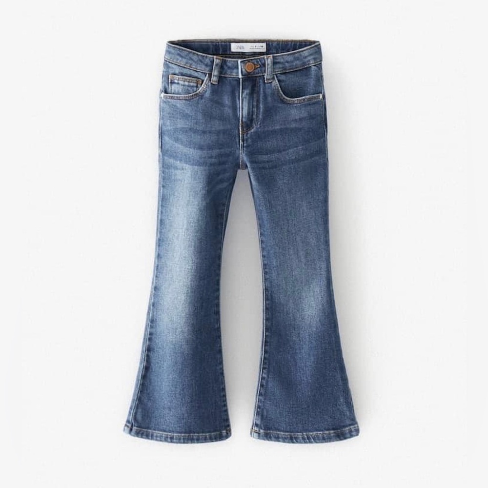 Zara girls flared jeans